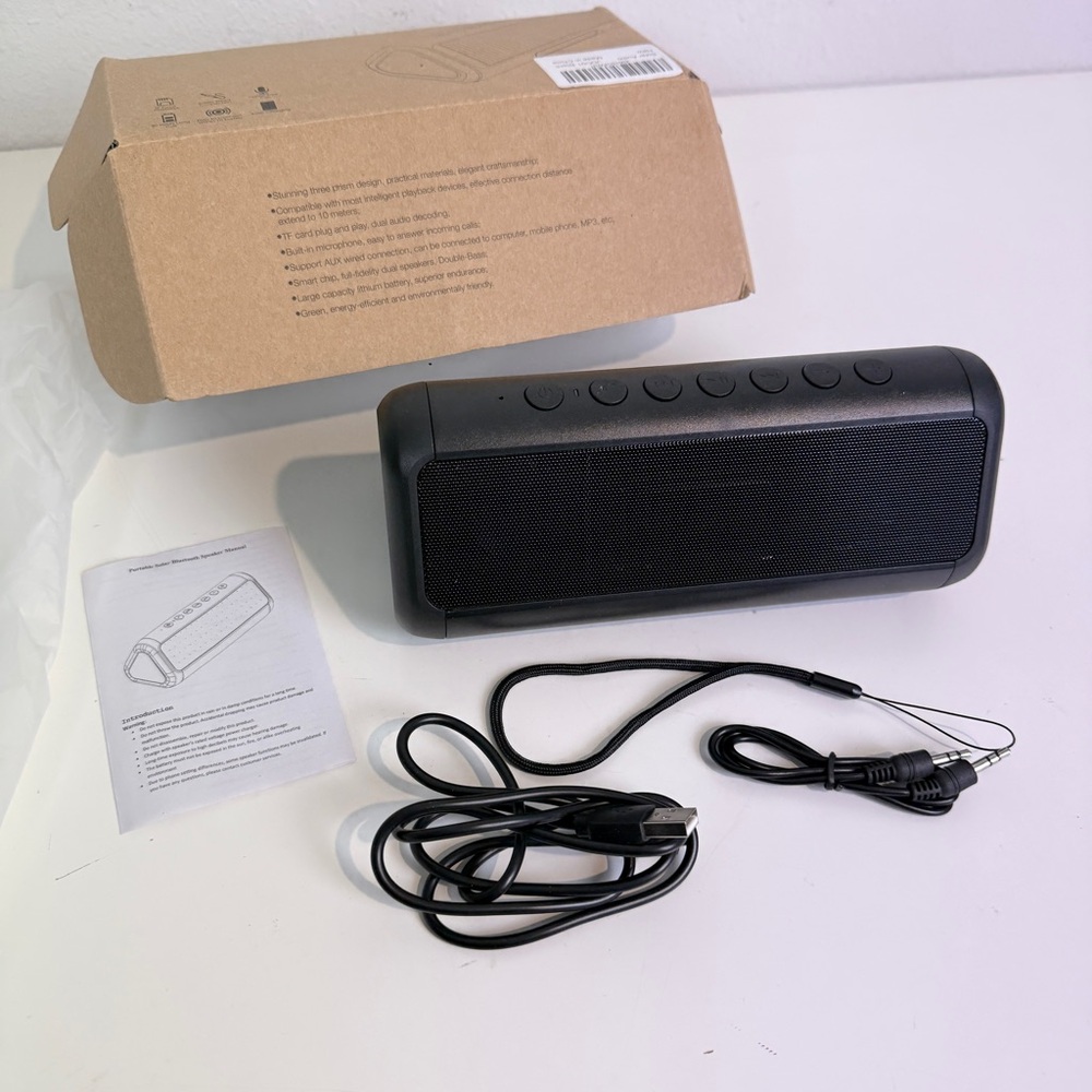 Friengood Solar Audio Bluetooth Speaker NIB